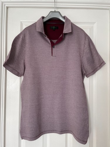 Burgundy short sleeve - , polo